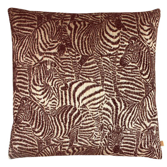 Hector Zebra Jacquard Cushion