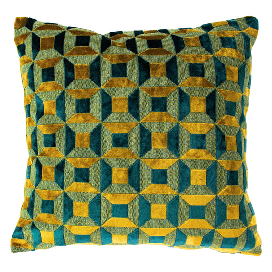 Empire Velvet Jacquard Pillow